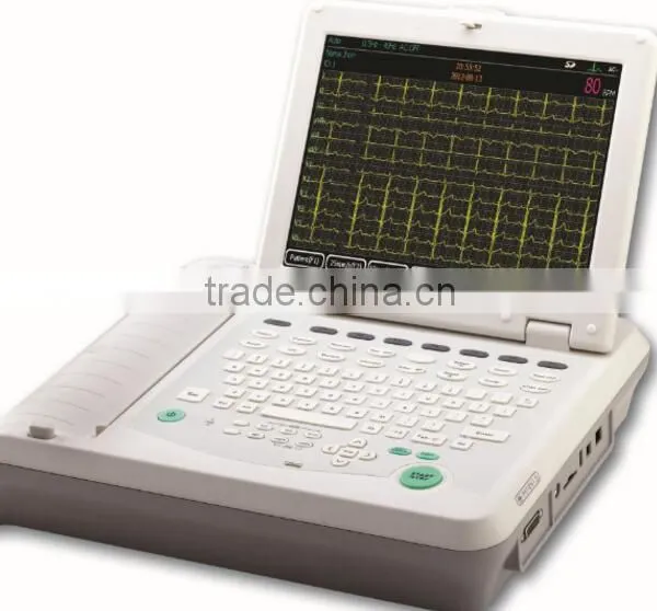 ECG Machine For Hospital Digital 12 Channel ECG Machine