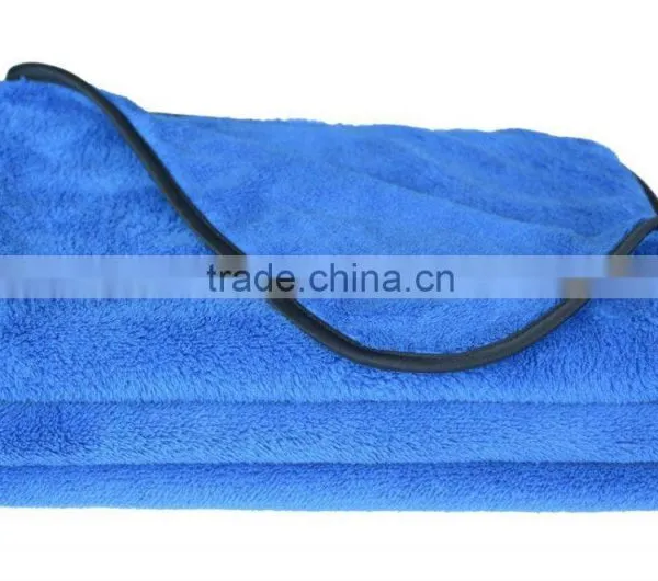 China Supply Custom 16x24inch 380 Gsm Plush Ultra Thick Microfiber Cloth for Car photo-3