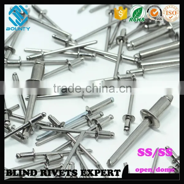 DIN 7337 FULL STAINLESS STEEL POP RIVETS photo-3