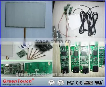 5wire 17"resistive Touch Panel With USB ,R232controller photo-3