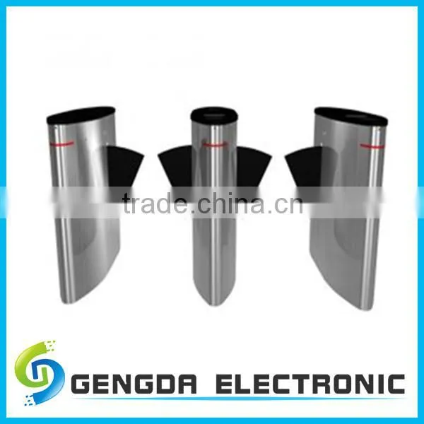 304 Stainless Steel Modern Design Full Automatic Electric Flap Barrier Gate for Parking Lots photo-4