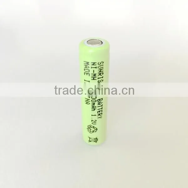 Ni-mh Aaa 500mah Battery 1.2v Rechargeable Batteries Flat Type photo-2