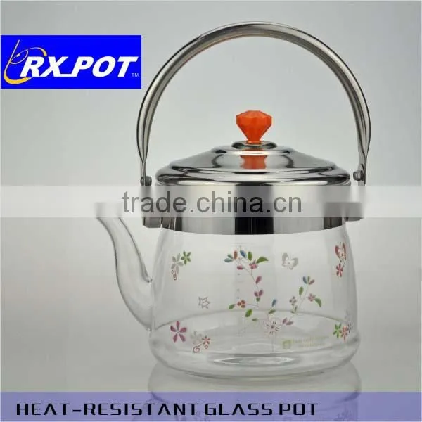 Borosiilcate Pyrex Hand Made Mouth Blown Glass Pots 1500M photo-2
