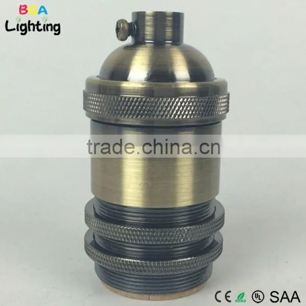 UL E26 Brass Modern Ceiling Light Led Socket For DIY Droplight photo-2