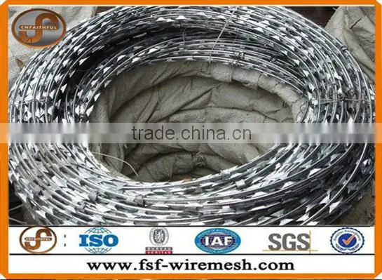 Stainless Steel Concertina Razor Barbed Wire Supplier photo-6