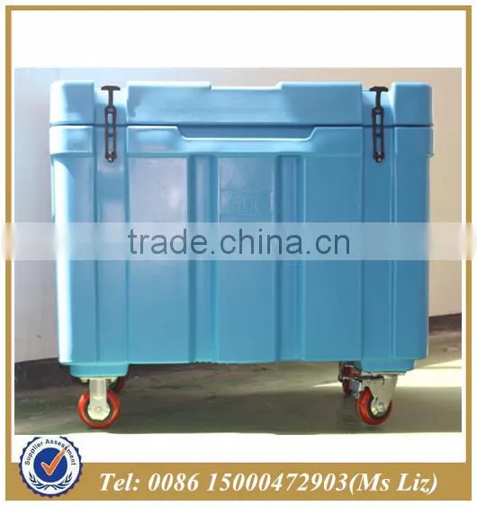 310L Plastic PE Dry Ice Container, Dry Ice Insulated Container for Ice Cooling photo-2
