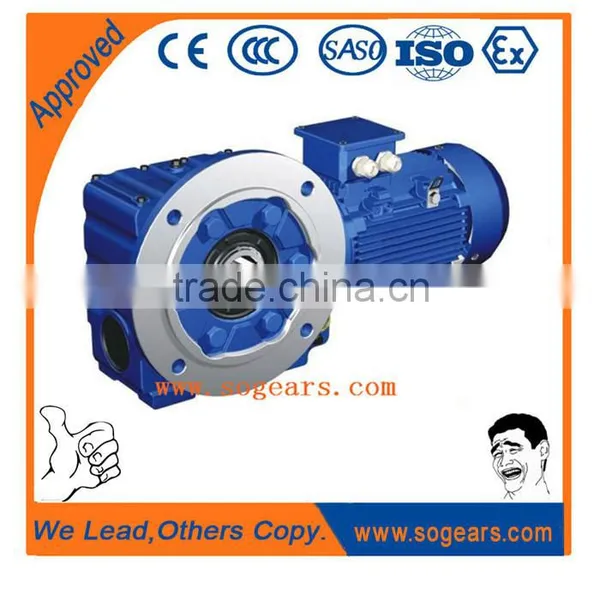 Vertical Bevel Helical Gear Reducers for Packaging Conveyor photo-6