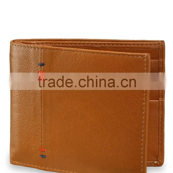 Brown Real Genuine Leather Wallet photo-3
