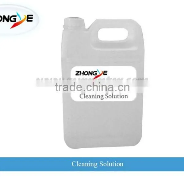 Solvent cleaning solution cleaning liquid
