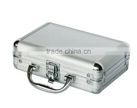 11.5g 100 Pcs Poker Set Casino Set in Slivery Aluminium Case for Game photo-2