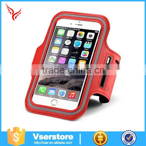 Custom Gym Sports Armband for Iphone 6 With Key and Earphone Pocket photo-3