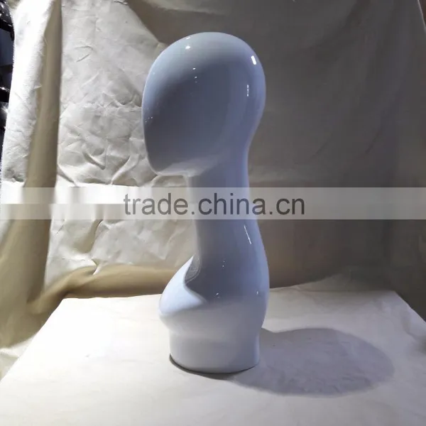Display Head Long Display Head Fiberglass Head Foam Head Mannequin Head photo-6