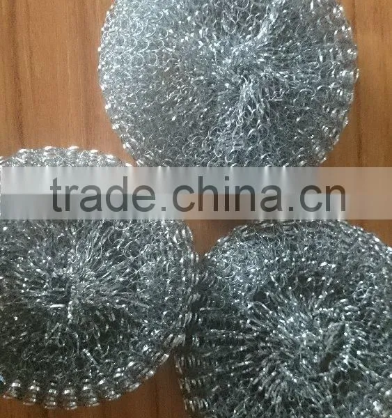 Galvanized Iron Wire Mesh Scourer/stainless Steel Scourer/mesh Scourer