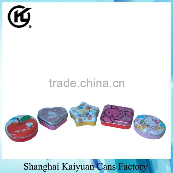 High Quality Candy Gift Tin Can Box (various Lids and Printing) photo-3