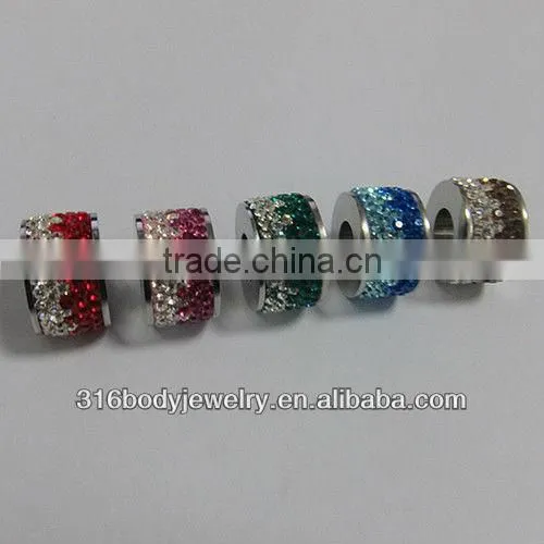 Crystal Stainless Steel Pendant