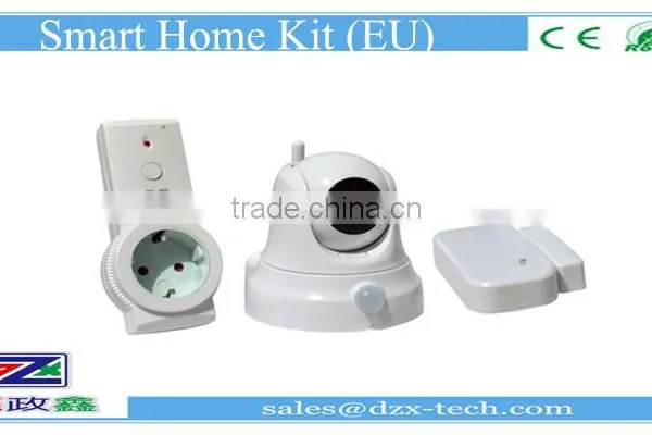 DZX Smart Home Kit With Door Sensor and Intelligent EU Socket, IoT photo-2