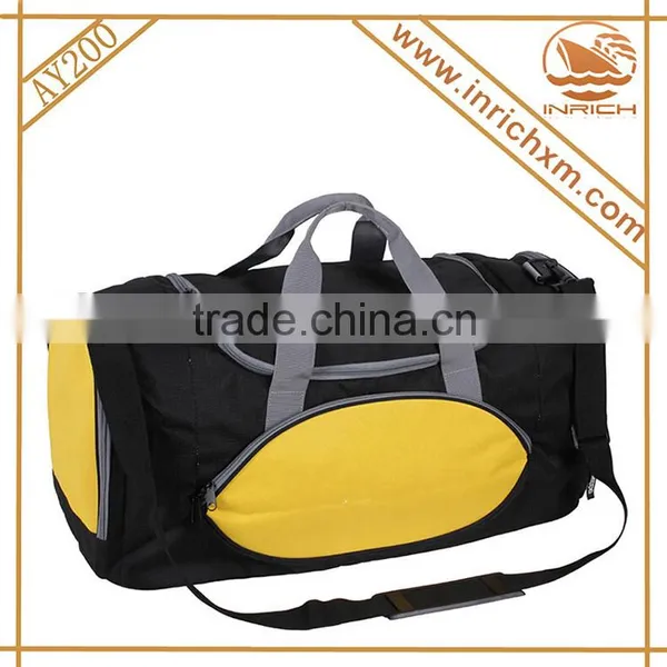 Customizable Good Quality Polyester Luggage Duffel Travel Bag photo-3