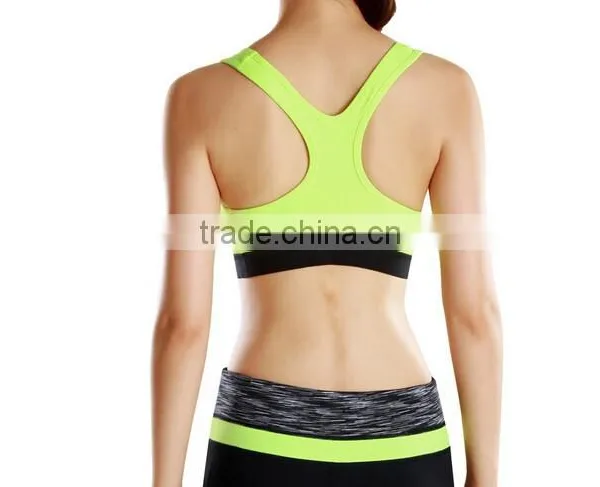 Women Running Fitness Sexy Yoga Seamless Sports Bra photo-6