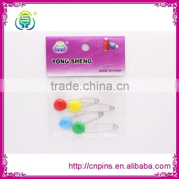 Factory outlet colourful safety pins for children