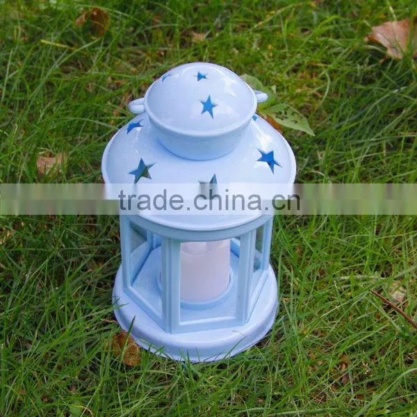 2015 Promotion Poppas BS10 Star Pantern Colorful Selection Hanging Led Candle Rechargeable Lantern photo-4