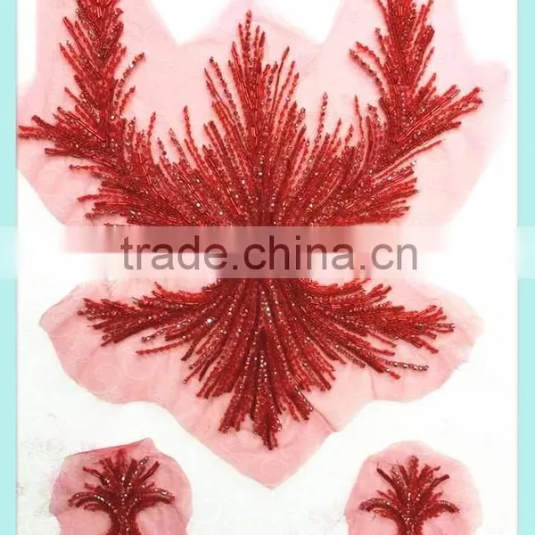 Garment Accessory Beaded Applique Patches for Dress