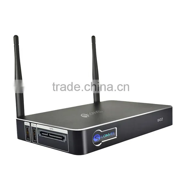 2016 ! Quad-Core WiFi Kodi 1080P Smart Set TV Box Android 4.4 Kitkat Multi-language Smart TV Box photo-4