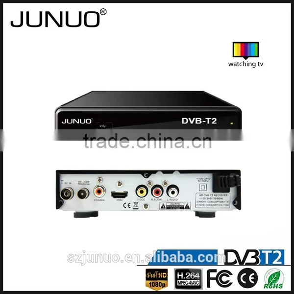 JUNUO OEM Free to Air Strong Signal Reception HD Mstar 7t01 Kenya Digital Set Top Box Receiver for Digital tv photo-4