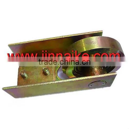 sliding gate guide pulley with 1 wheel