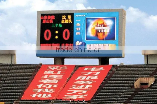 Shanghai Large Stadium Led Display Scree Football Stadium Scoreboards photo-4