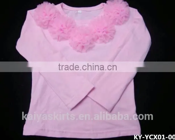Long Sleeve Girls Cotton Tops Designer Western Tops Images Pictures photo-2