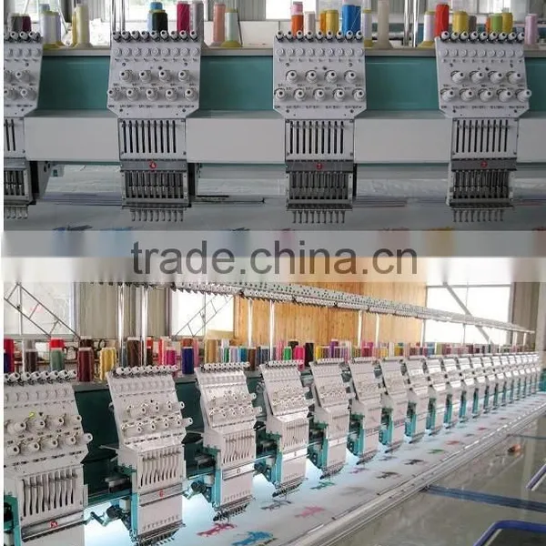 18 Head Flatbed Cap Embroidery Machine photo-3