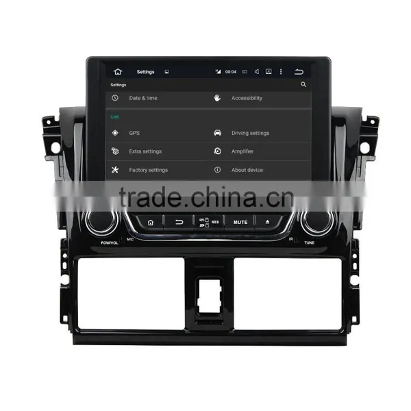 Quad Core 1024*600 Resolution Android 5.1.1 Car Audio System Yaris With 3G WIFI GPS Radio photo-2