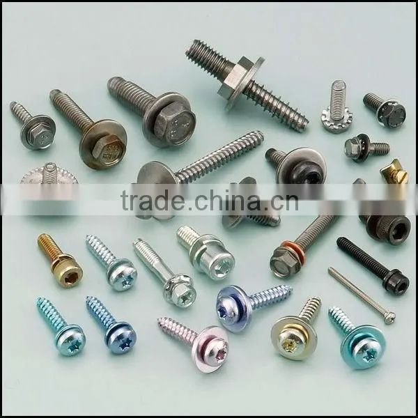 Wide-cross Aluminum Bolt and Nut in Multiple Sizes