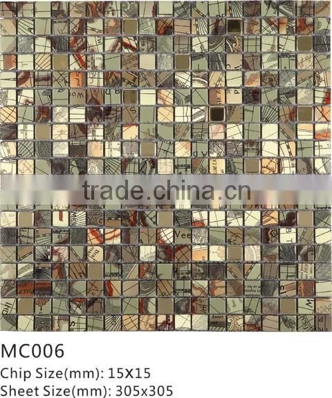 Hangzhou Religious Mosaic Tile/custom Mosaic Design/self Adhesive Wall Tile for Kids photo-6