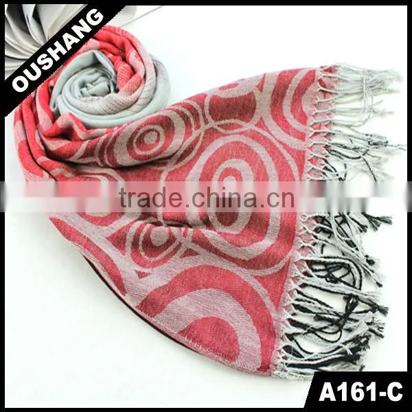 A161-C Circle Pattern Scarf Muffler For Girls