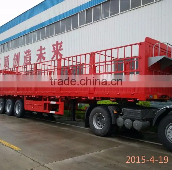 3 Axle 60t-100ton Cargo Trailer photo-3