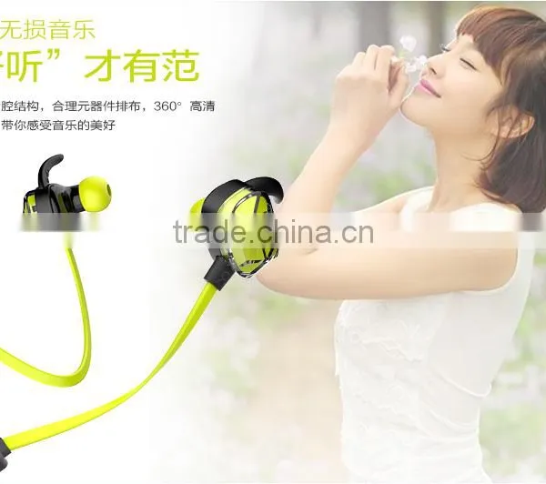 USAMS Sport Bluetooth Earphone Stereo Necklace Earphone For Computer / Laptop / Smart Phone / Tablet PC photo-3