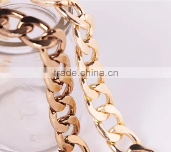 Handbag Hardware Accessories Metal Oval Chain,Decorative Bag Parts Metal Chain,Detachable Handbag Metal Chain photo-2