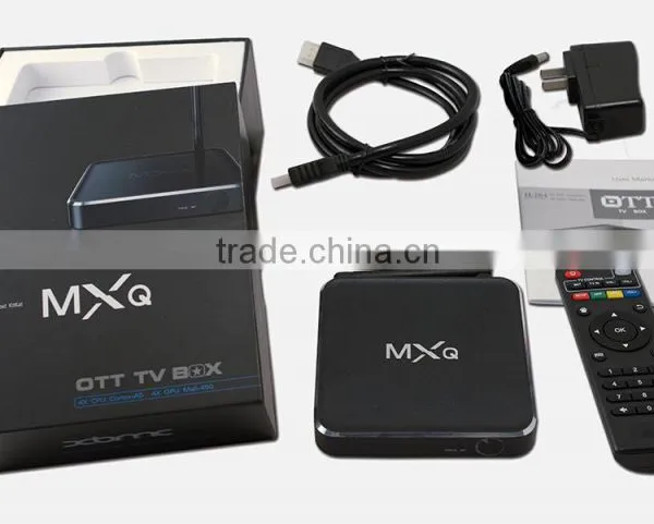 First One Release Amlogic S912 OTT TV Mxq Pro Live Streaming MXQ Plus M12S Octo Core Android Smart TV BOX photo-3