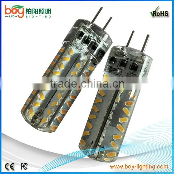 High Brightness g4 Gy6.35 g9 Trica Dimmalbe Bulb Lights,silicon g4 Gy6.35 Dimmable Led