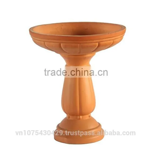 Bird Bath Plain Ceramic flower pots wholesale