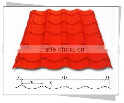YX28-207-828 GLAZED TILE ROLL FORMING MACHINE photo-6