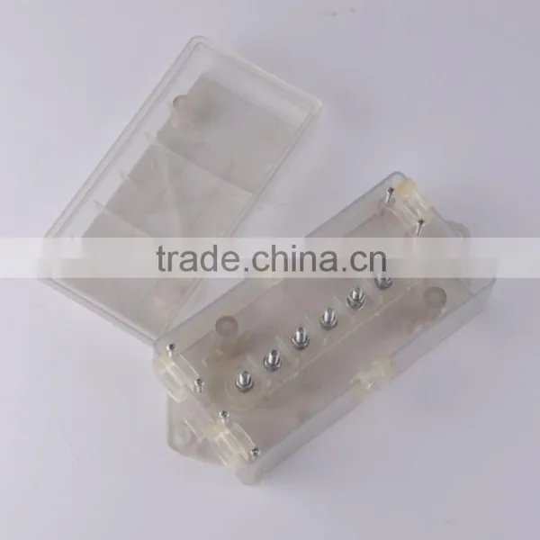 Z80091 Trailer Wiring Junction Box for 7 Way or 6 Way Trailer Wire Connectors With Transparent Housing