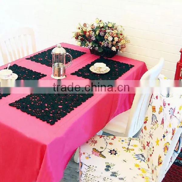 Factory Selling Restaurant Polyester Table Cloth photo-2