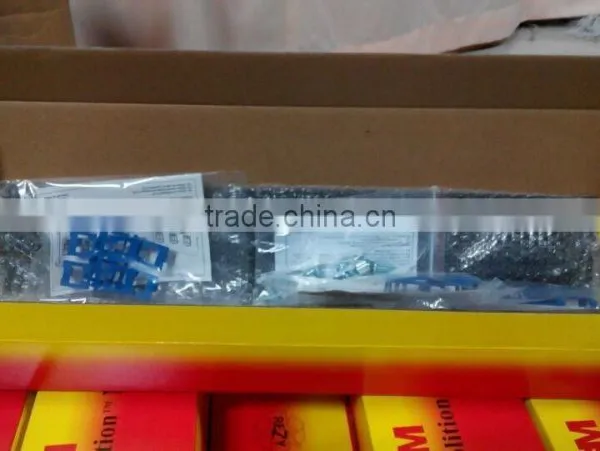 1U UTP RJ-45 Patch Panel Classic Black Black Aluminium For 24 K6/K5e Jacks photo-4