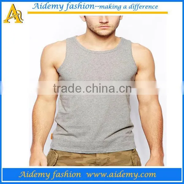 Custom 100 Cotton Mens Tank Top Shirt