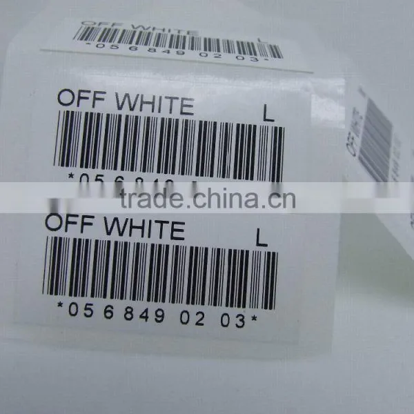 White Number Sticker photo-5