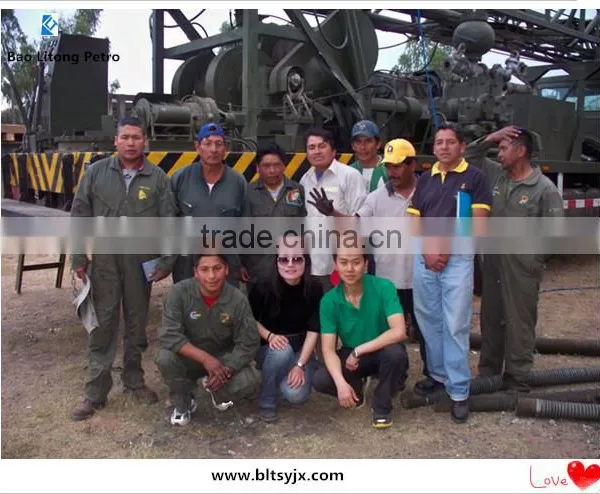 Top Quality 1000 Meteres Truck/Trailer Mounted Water Well Drilling Rig SPT-1000 photo-2