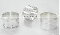 metal Napkin ring in silver finish