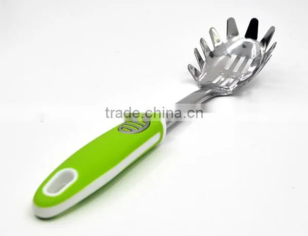 FDA LFGB Grade Hot Sale Popular Commercial Stainless Steel Pasta Spoon photo-4